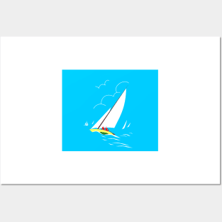 sailing Posters and Art